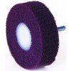 Nonwoven Finish Flap 3" Diameter 2" Height 1/4" Shank Coarse Surface Conditioning Flap Wheels